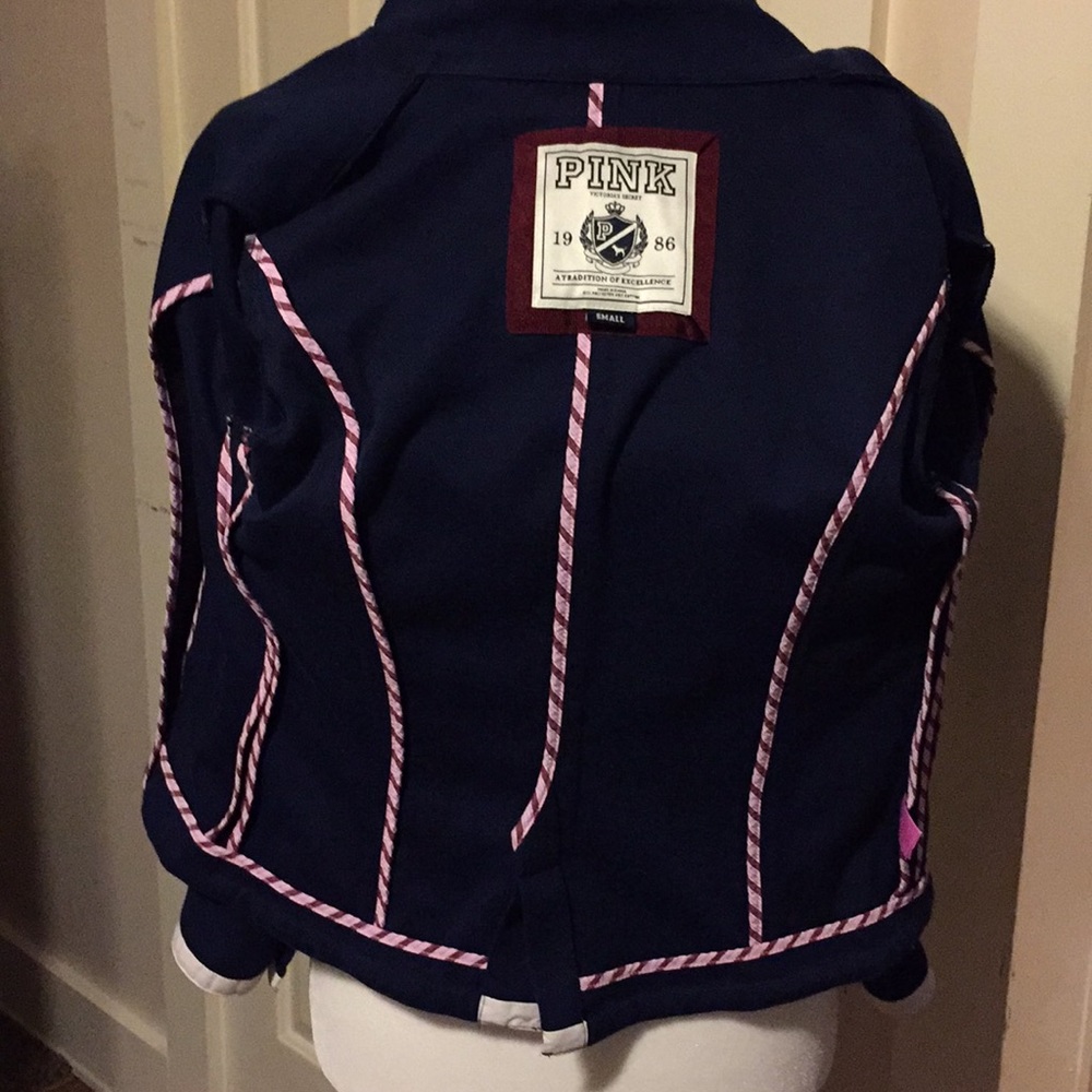 Pink by VS navy and white jacket - Picture 5 of 8